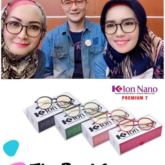 Kacamata K-ion nano premium 7 ORI 100% k ion nano kacamata cewek kacamata cowok kacamata keren