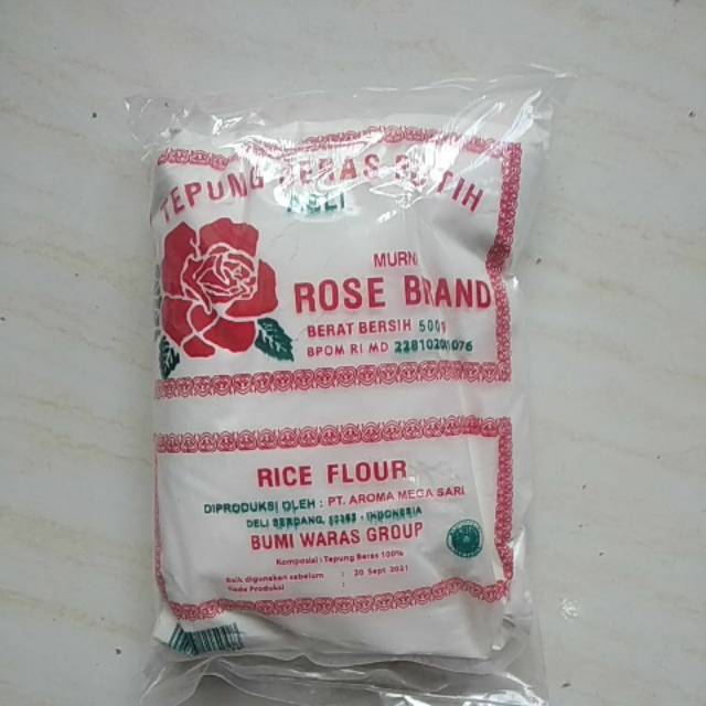

Rose brand tepung beras 500gr