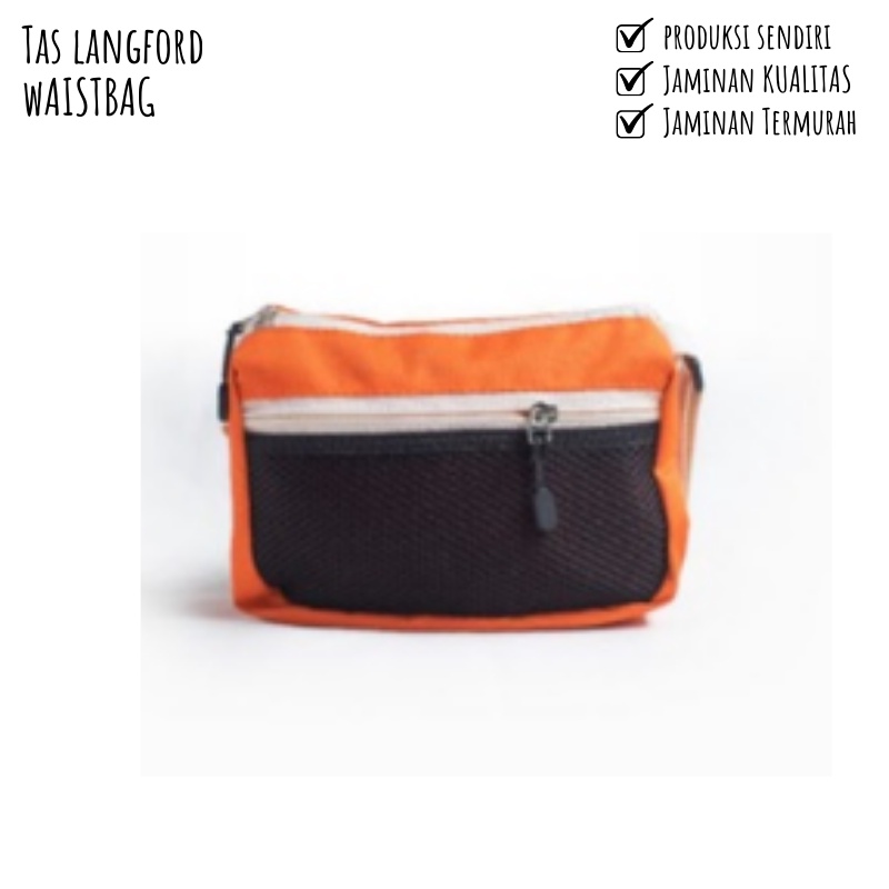 Tas Waistbag Selempang Travel Remaja Dewasa Pinggang Bahu Dada Model Korea Fashion Terkini Stylish Terbaru Murah Simple Casual Elegan Premium  Import Lokal Original Unisex Pria Wanita Cewek Cowok