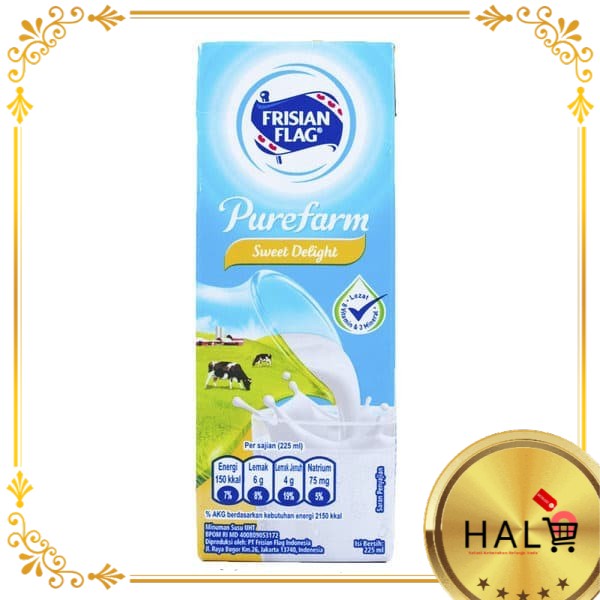 

UHT FRISIAN FLAG SWEET DELIGHT 225 ML