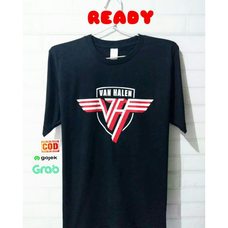 kaos van halen tshirt premium van halen kaos band kaos musik cod