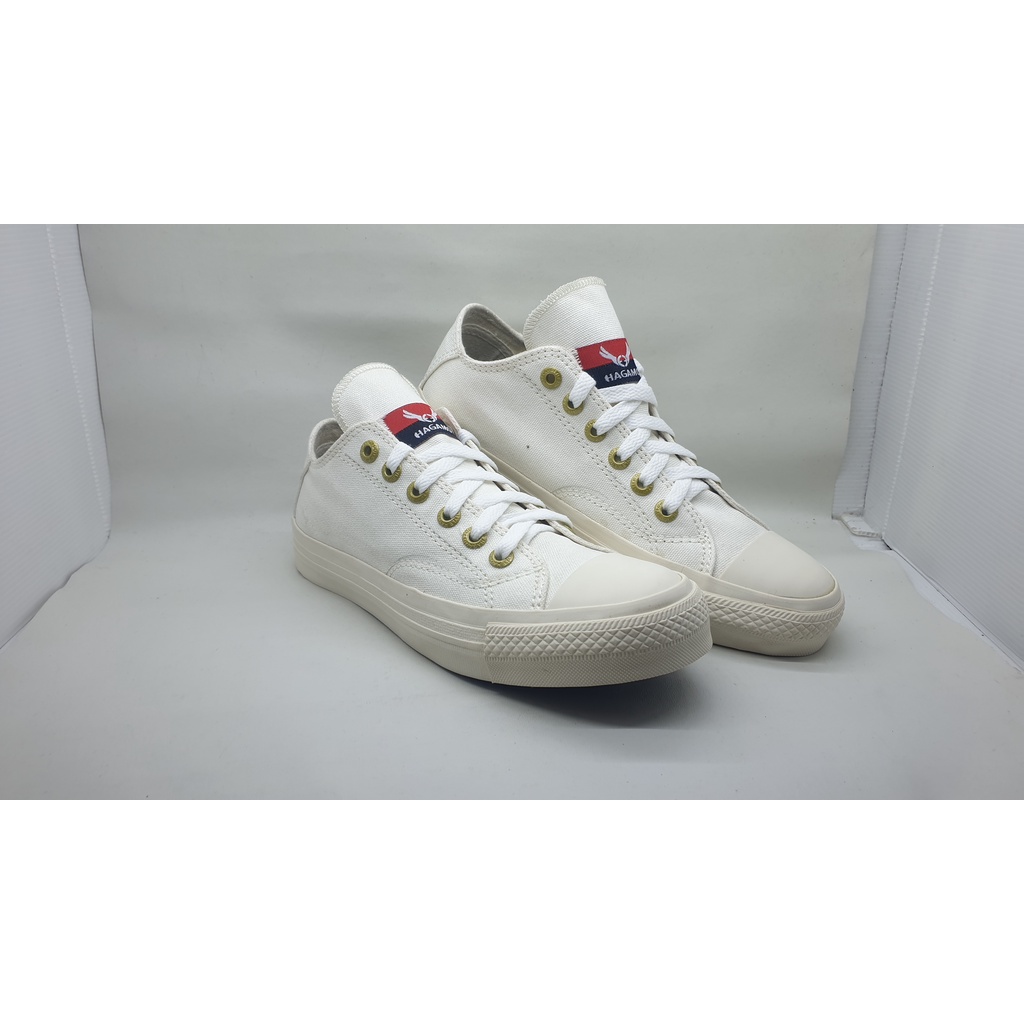 HAGAMO INDONESIA - HAGAMO VENUS HIGH OFF WHITE - Sepatu Sneakers Casual Original Brand Lokal - Sepat