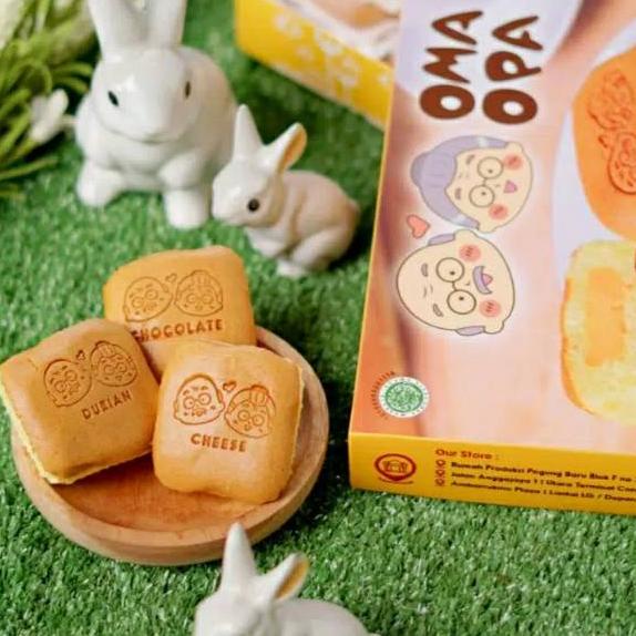 

【NEW】 Mini Ogura Oma Opa Cake Khas Jogja Kue Mini Jepang Isi 9