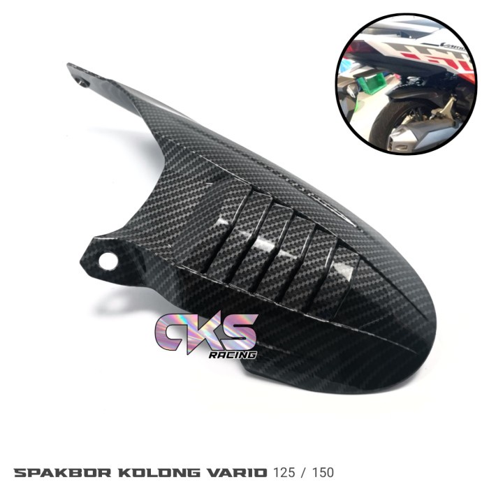 Spakbor Kolong Vario 110 Vario 125 Vario 150 Carbon Hugger Karbon - Carbon