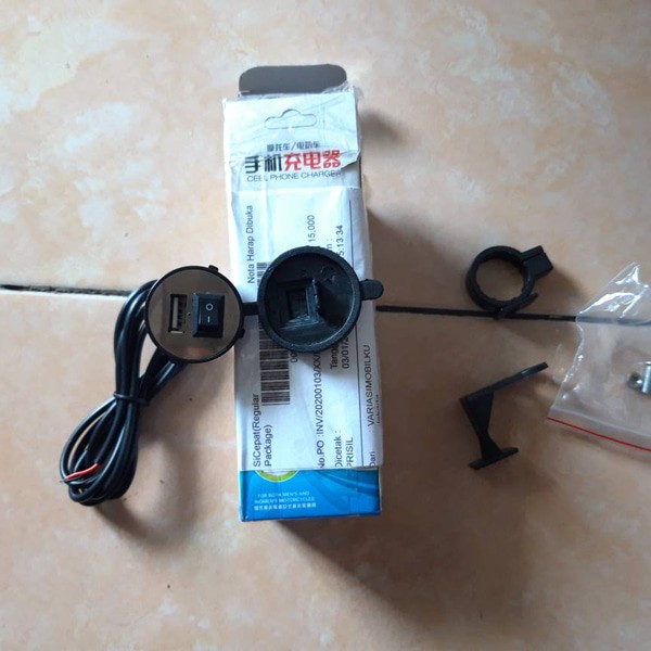 CHARGER HANDPHONE CHARGER HP CASAN HP DI MOTOR ANTI AIR