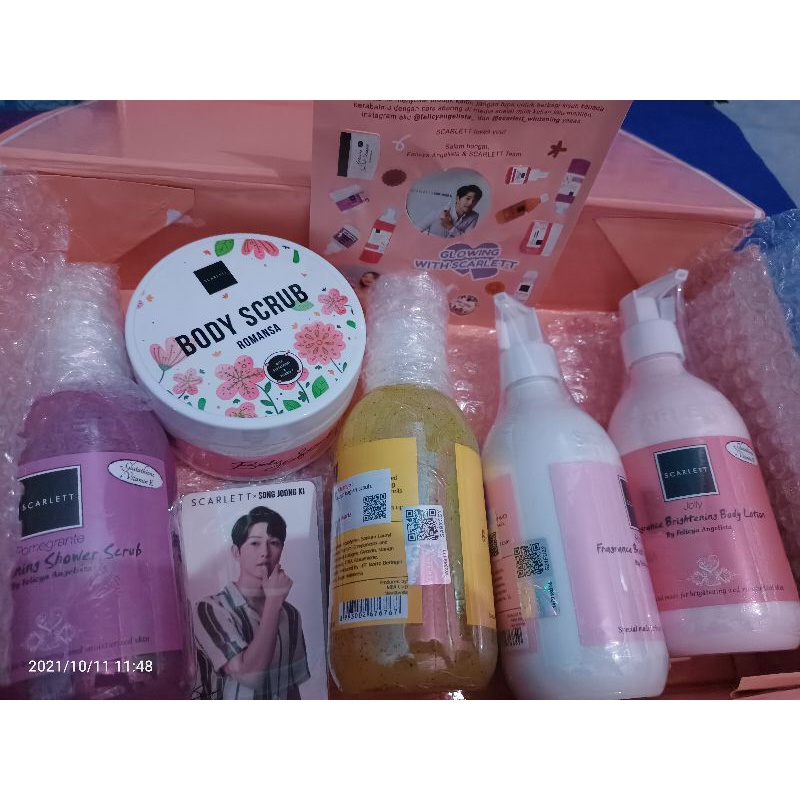 satu paket body care Scarlett