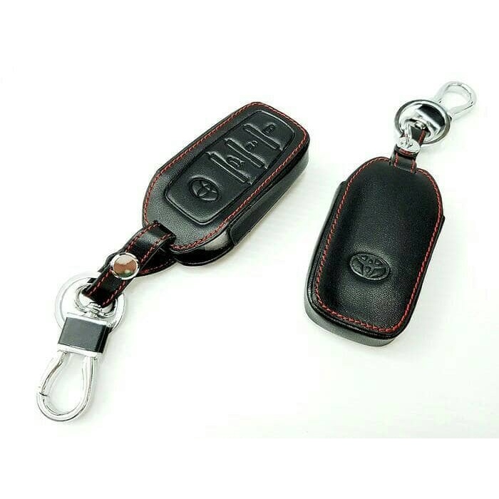 Leather Key Cover - Sarung Kunci Kulit All New Fortuner 2016 VRZ