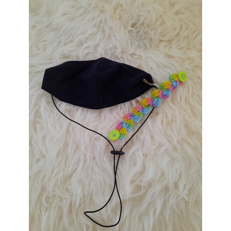 Masker Hijab Hitam