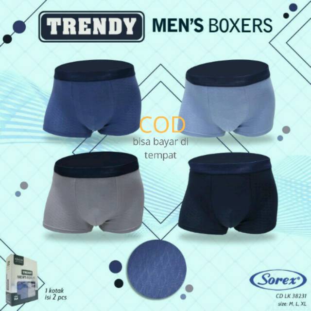 Celana Dalam Pria Sorex / Boxer  Pria Sorex  / CD Laki Sorex 38231