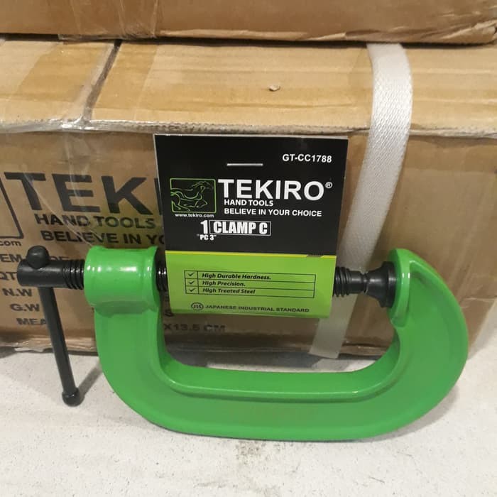 Tekiro clamp C 3 inch / Klem C 3"