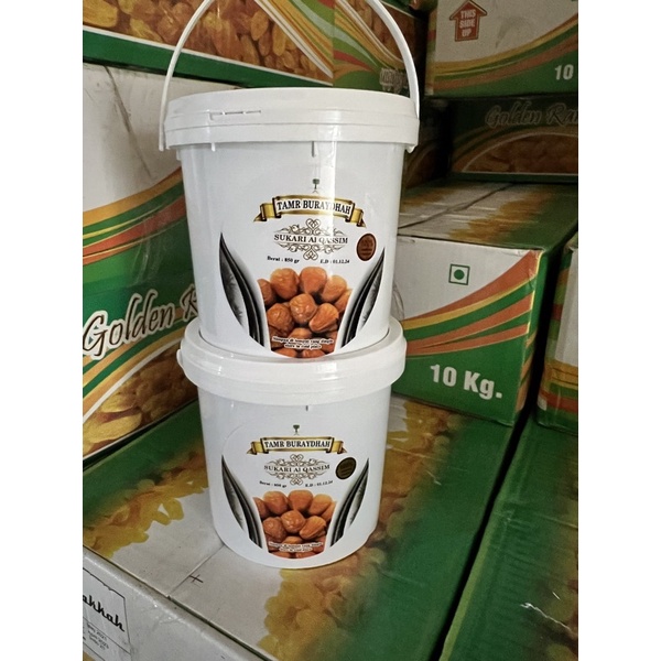 

Kurma sukari ember kemasan 850gram / kurma ember / kurma sukari