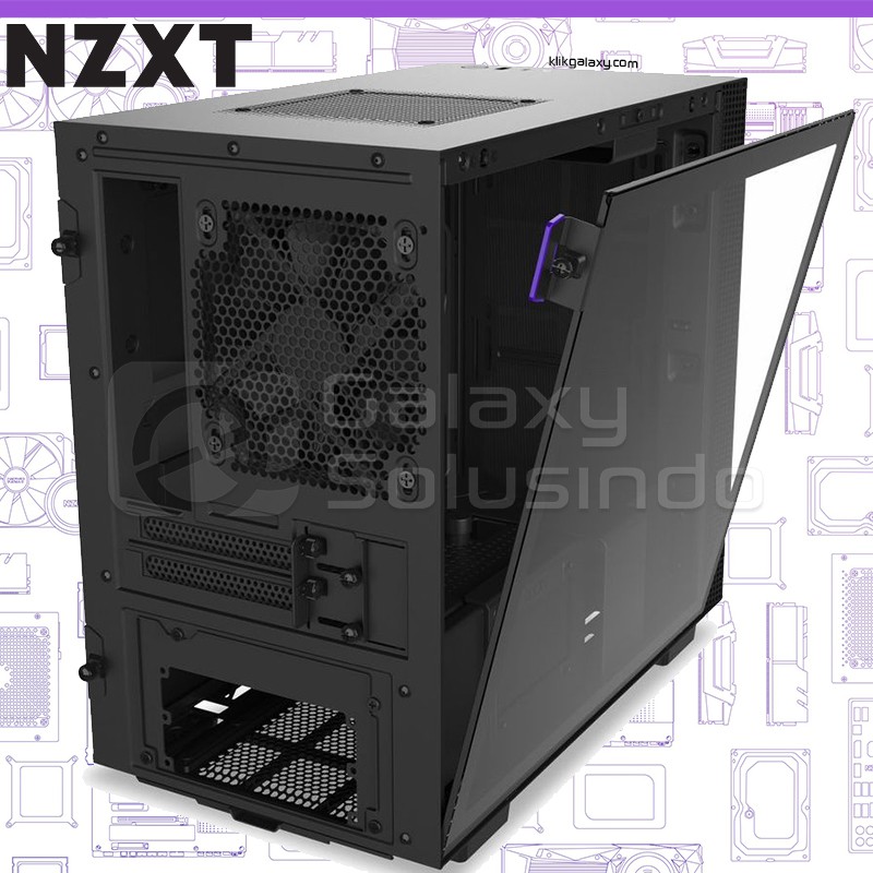 NZXT H210i Matte Black Tempered Glass Mini-ITX Gaming Case