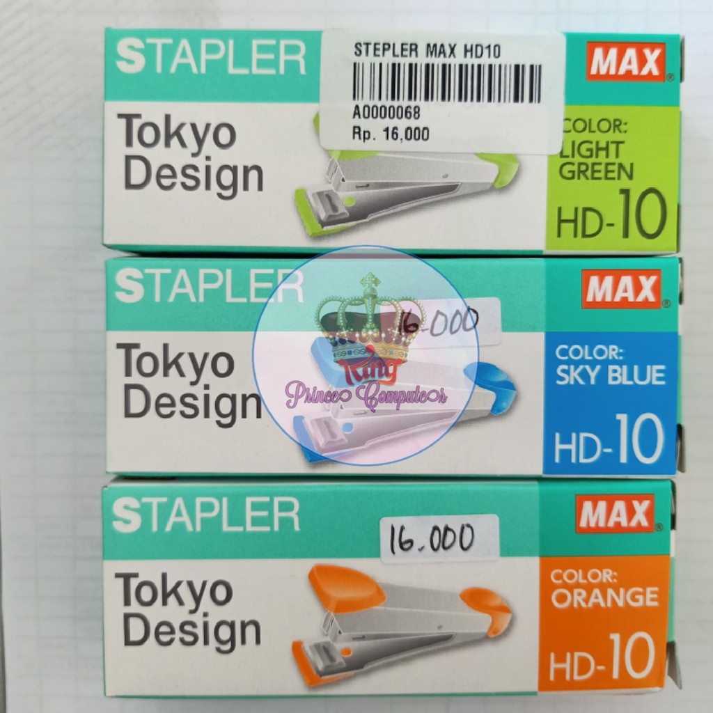 

STAPLER MAX HD-10 COLOR,.