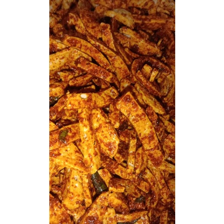 

basreng kriuk pedas daun jeruk