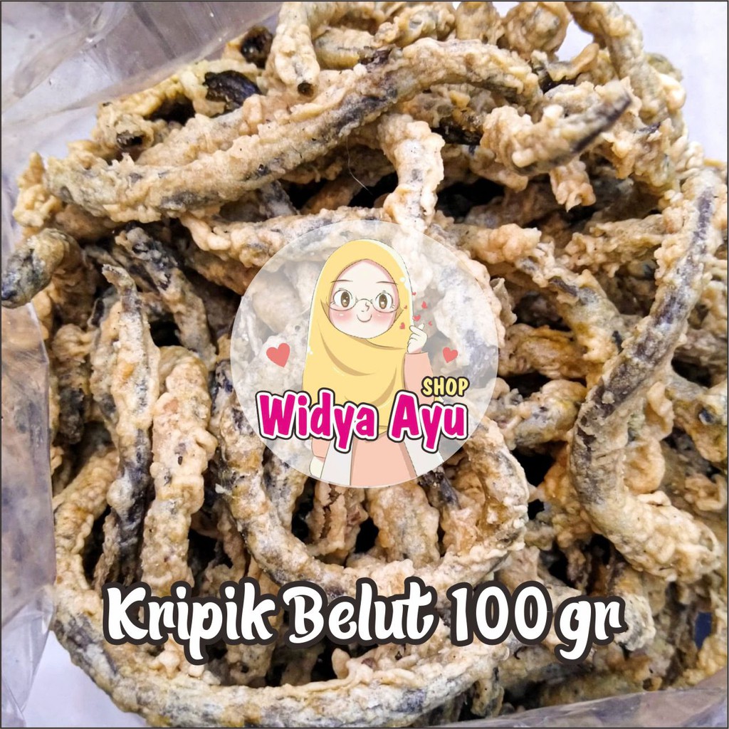 

Kripik Belut 100gr Super Tepung Tipis / Keripik Belut / Belut Crispy / Belut Goreng Lezat