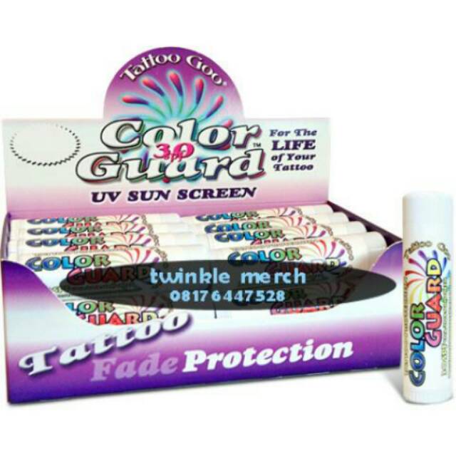 Tattoo Goo UV Sunscreen Color Guard - Tattoo Aftercare