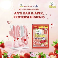 RINSO ANTI NODA KOREAN STRAWBERRY 6+1 18ml