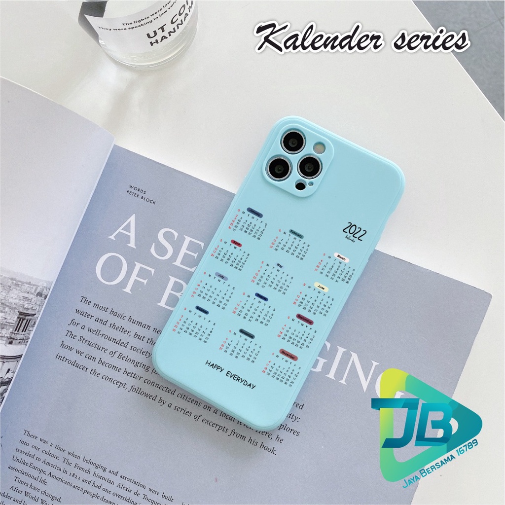 CASE CASING SOFTCASE SILIKON MACARON PELINDUNG KAMERA KALENDER SERIES OPPO VIVO SAMSUNG XIAOMI REALME IPHONE ALL TYPE JB5576