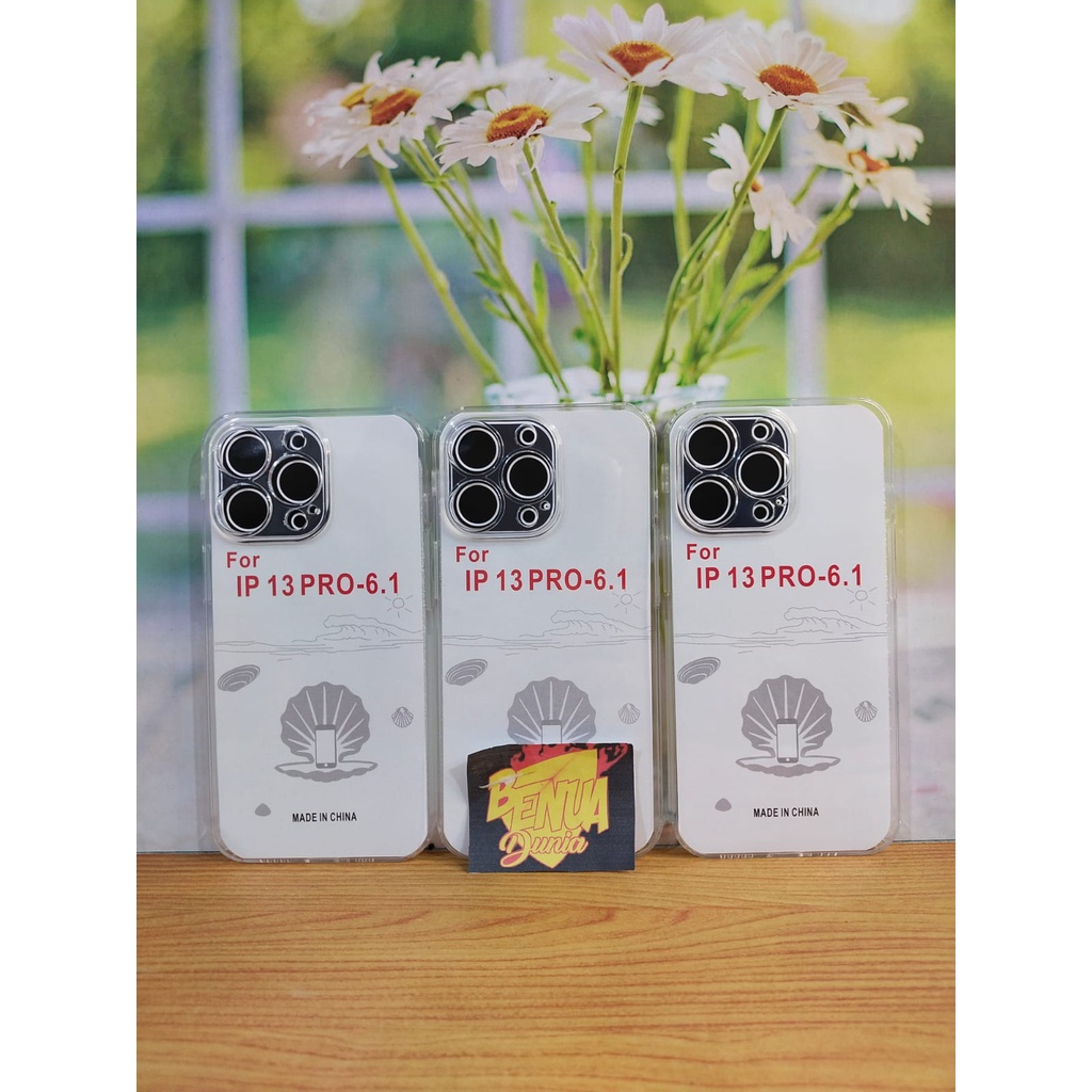CASE IPHONE 13 3.1 ,IPHONE 13 MINI 5.4 ,IPHONE 13 PRO 6.1 ,IPHONE 13 PRO MAX 6.7 SOFCASE CLEAR HD PREMIUM - BENUA DUNIA