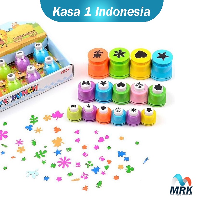 1 PCS Pembolong Kertas Bentuk Lucu