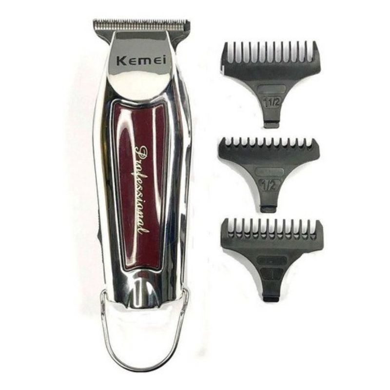 Alat Cukur Rambut Elektrik  Kemei KM 9163 Elektrik Hair Clipper 3in1 Potong Rambut  Jenggot &amp; Kumis