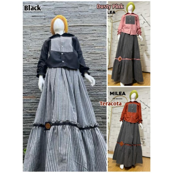 HARGA HEMAT SETELAN ROK MILEA by zisheeri