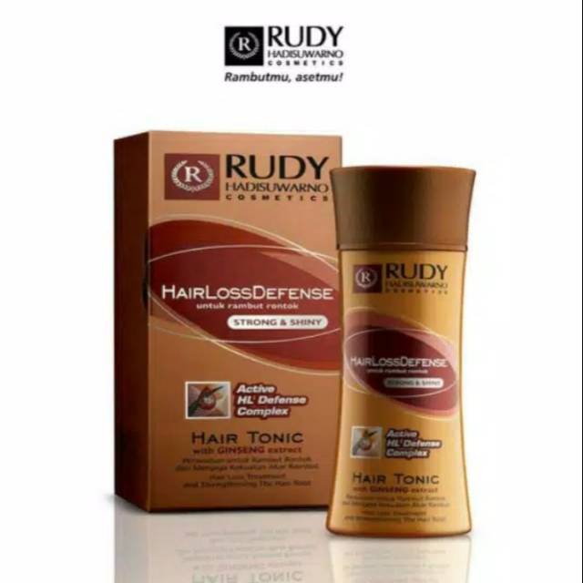 Rudi Hadisuwarno Penumbuh Rambut Hair Tonik Ginseng 100ml Original 100%