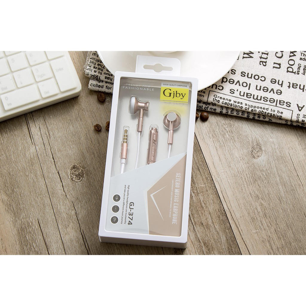 HEADSET HANDSFREE EARPHONE GJBY GJ-374