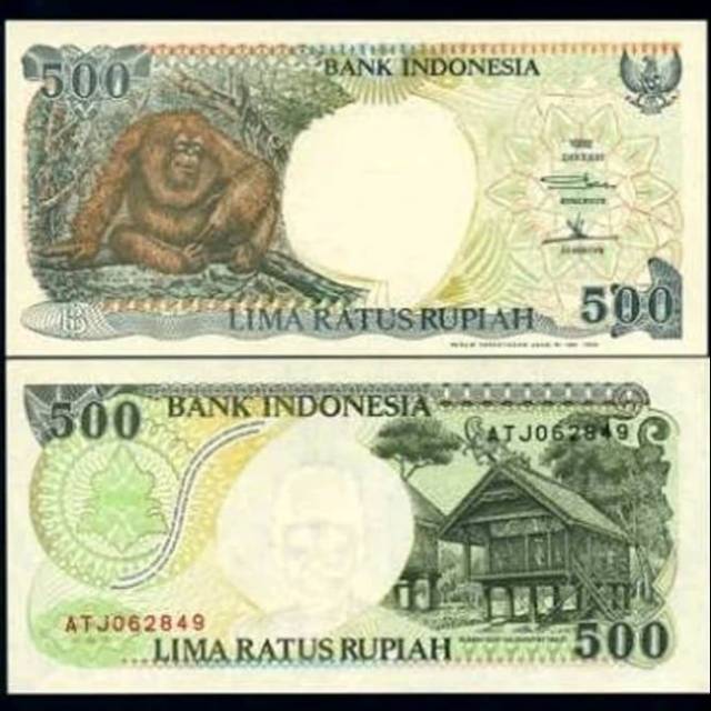 Uang 500 rupiah lama atau uang jaman