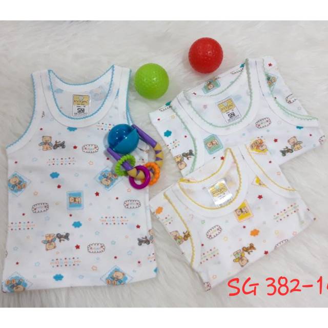 Kaos dalam anak Ridges motif harga per 3 pcs