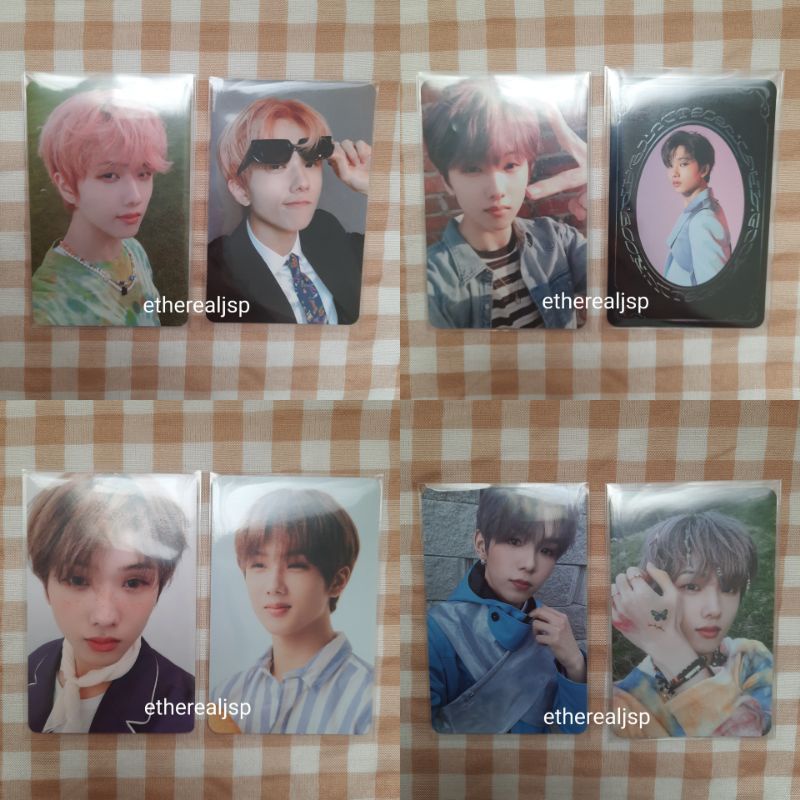 photocard jisung hello future agent hot sauce boring cafe jewel sgs22 yb shotaro universe