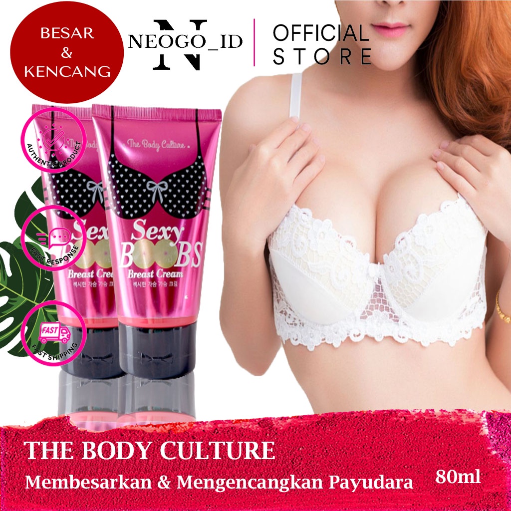 THE BODY CULTURE Sexy Boobs Breast Cream Pembesar Mengencangkan Pengencang Menaikan Kenyal Payudara 