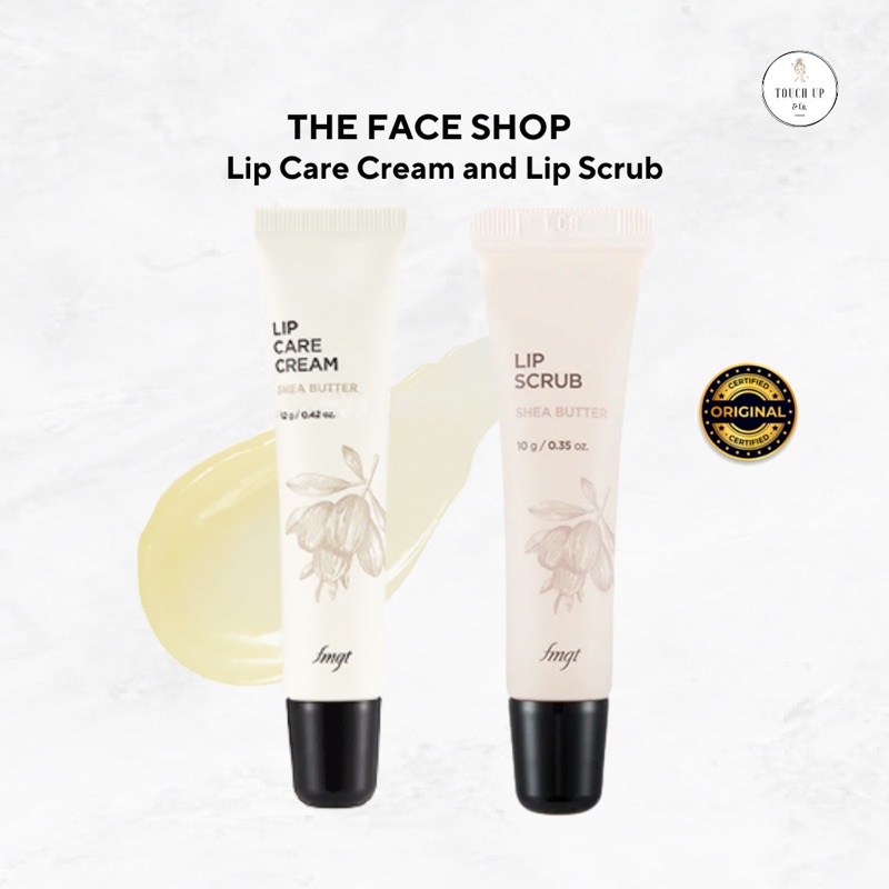 The Face Shop Lip Care Cream / Lip Scrub / Pelembut Pelembab Bibir Korea