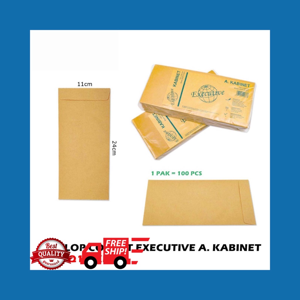 

AMPLOP COKLAT SIKA KABINET