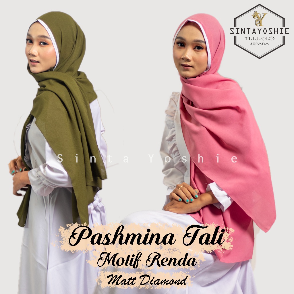 PASHMINA DIAMOND SABYAN PASHMINA TALI RENDA