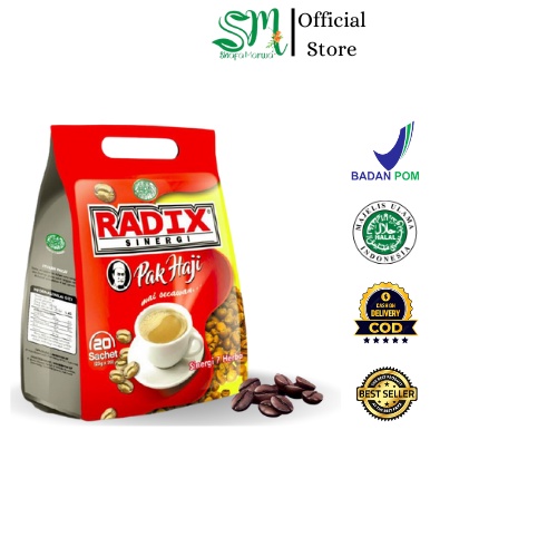 

Kopi Black Radix / Radix Pak Haji ORIGINAL Kopi 7 Herbal 20 sachet