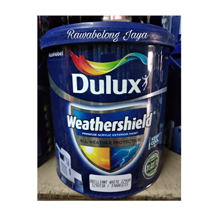 DULUX WEATHERSHIELD TINTING CAT EXTERIOR GALON - 25 LT - SILKY STONE