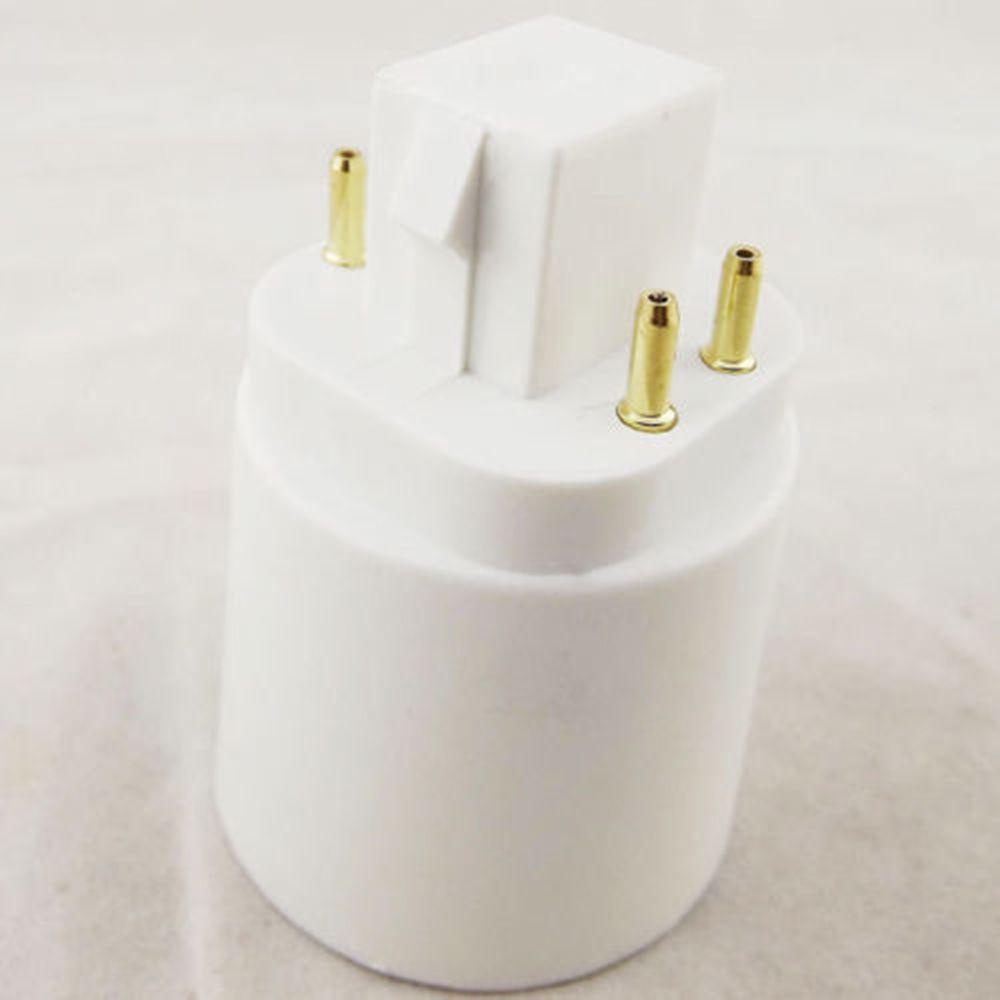 【 ELEGANT 】 Socket Converter 4Pin Bohlam Lampu LED Sekrup Adaptor