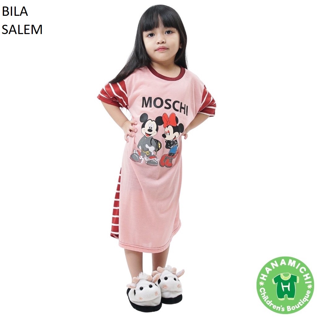 Hanamichi BILA Dress Anak Lengan Pendek