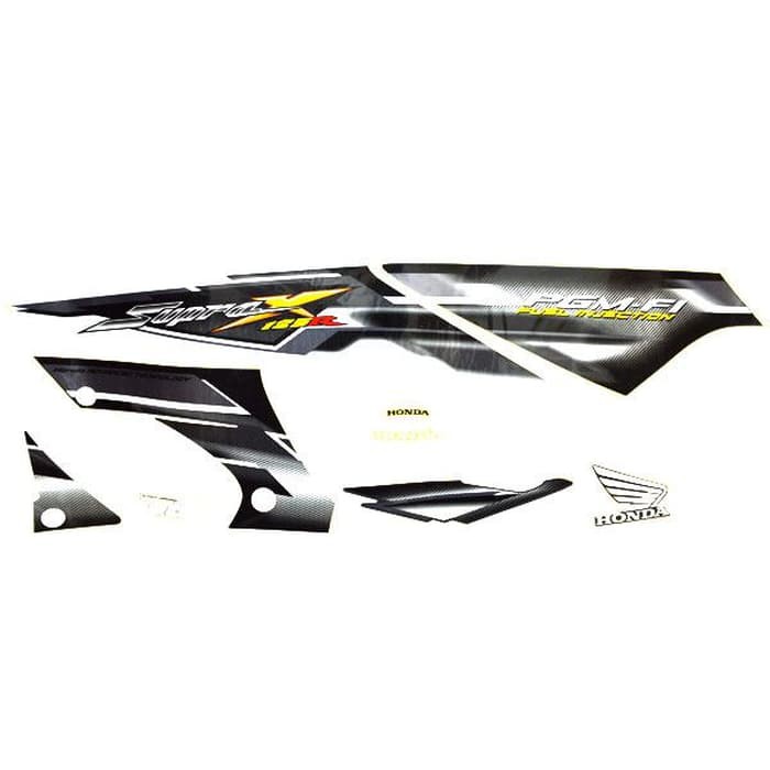 Sticker Body Kiri Kanan White Grey – Supra X 125 FI 871X0KTM770ZB terjamin