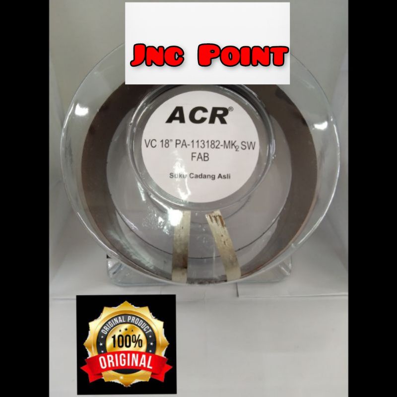 spul voice coil speaker ACR 18 inch PA-113182 MK2 SW Fabulous ORIGINAL Spul ACR PA 113182 mk2
