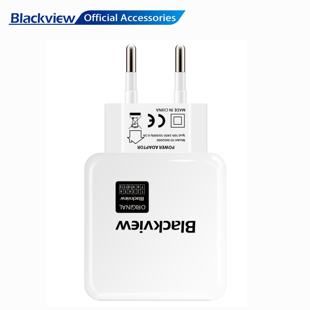wireless charger Original Blackview Adapter Travel Fast Charger Adapter for P10000Pro 5V 4.5A EU