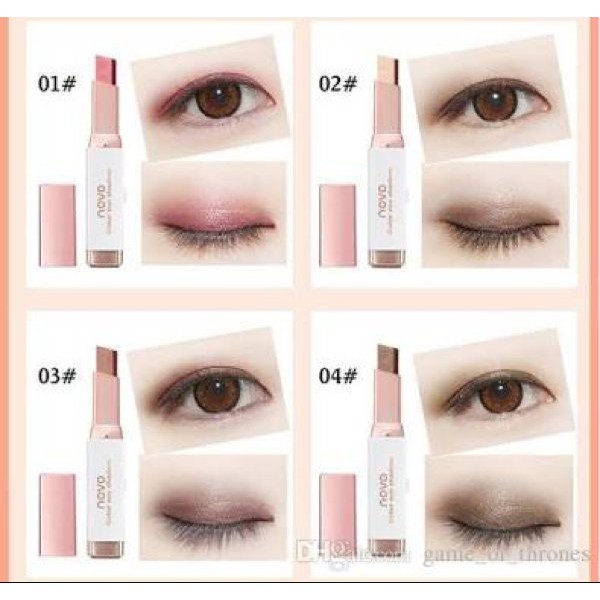 Jual Novo Eyeshadow Stick Duo Gradasi Ombre Korea Terbatas