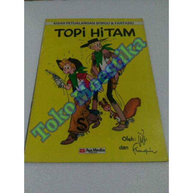 komik spirou - topi hitam
