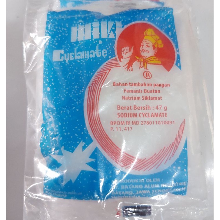 

miki pemanis 47gr/miki cyclamate 47gr/miki pemanis murah/pemanis buatan