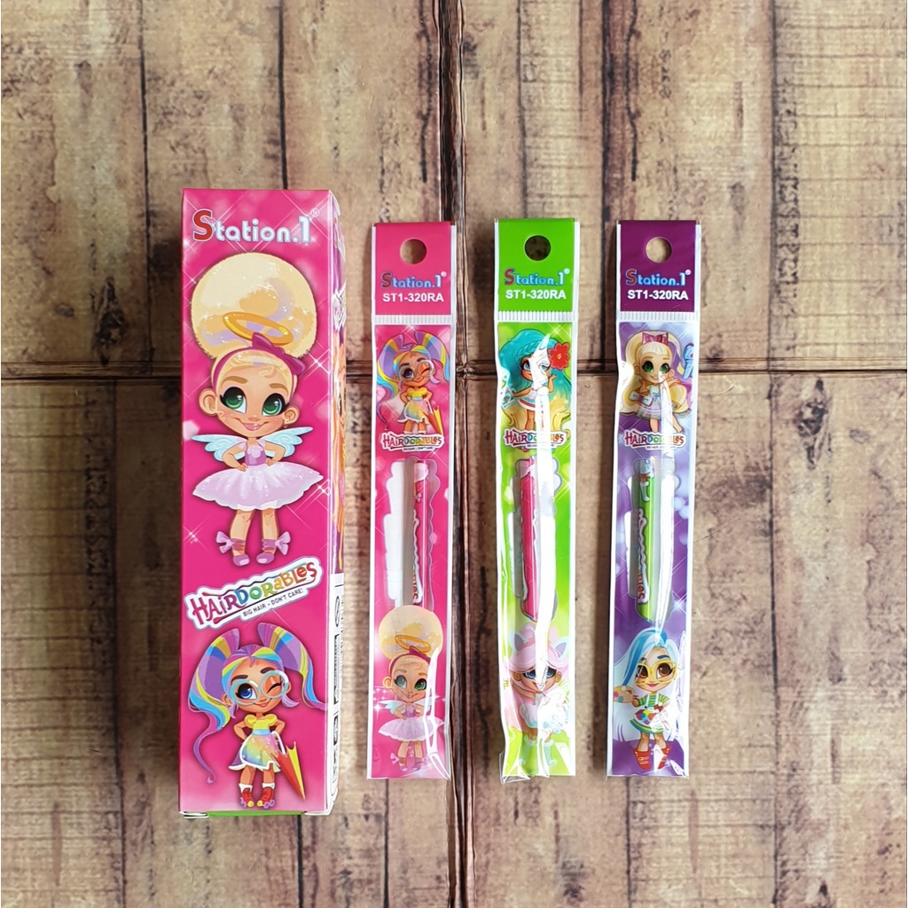Isi Ballpoint Gel 1pak Isi 20pcs - Isi Gellpen  0.38 mm - Gel Ink Refill Motif Unik-4