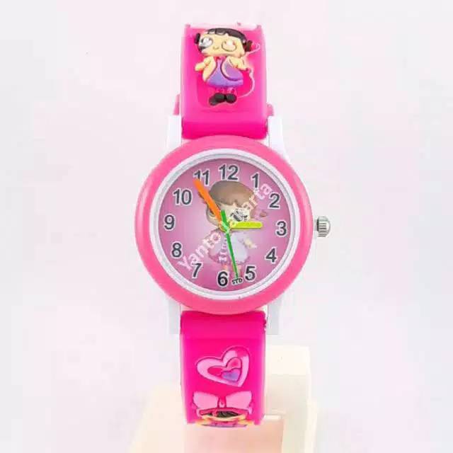 Jam Tangan Anak Anak Timbul Lol Strap Rubber(Dikirim Dari Jakarta)