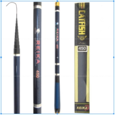 Tegek Carbon Catfish Reika Ruas Pendek 360