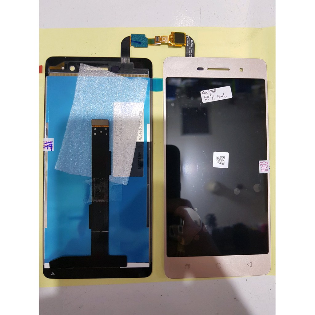 LCD 1SET COOLPAD E571 COOLPAD FANCY PRO ORIGINAL GOLD