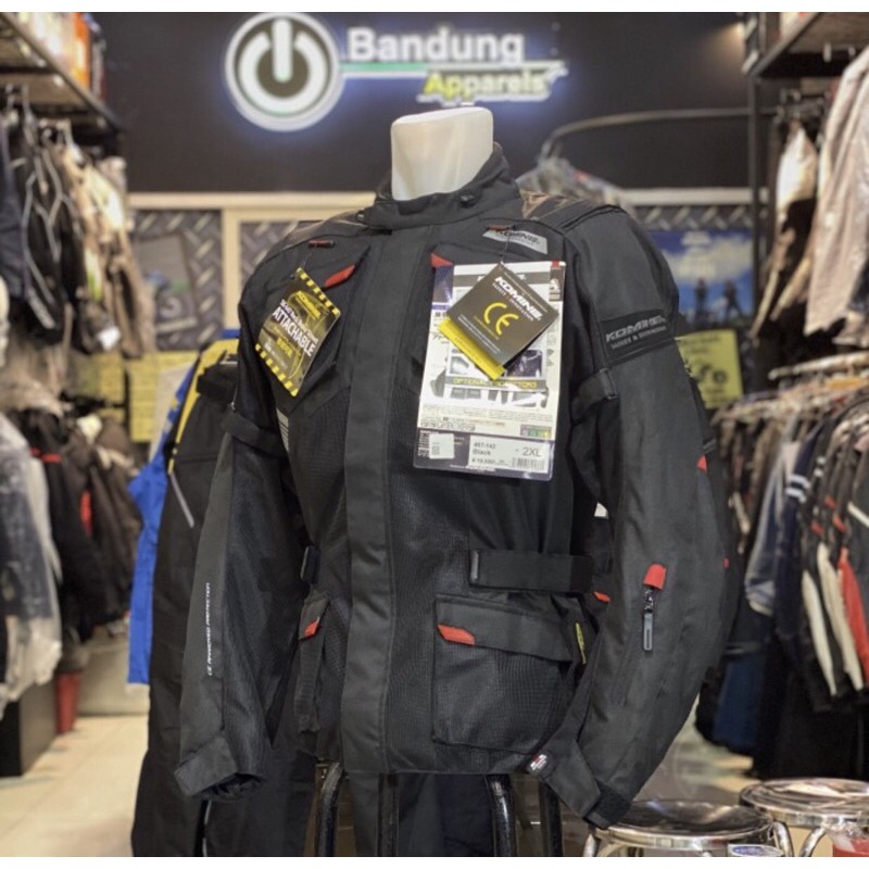 Jaket Motor Adventure Komine JK-142 P ADVENTURE M-JKT